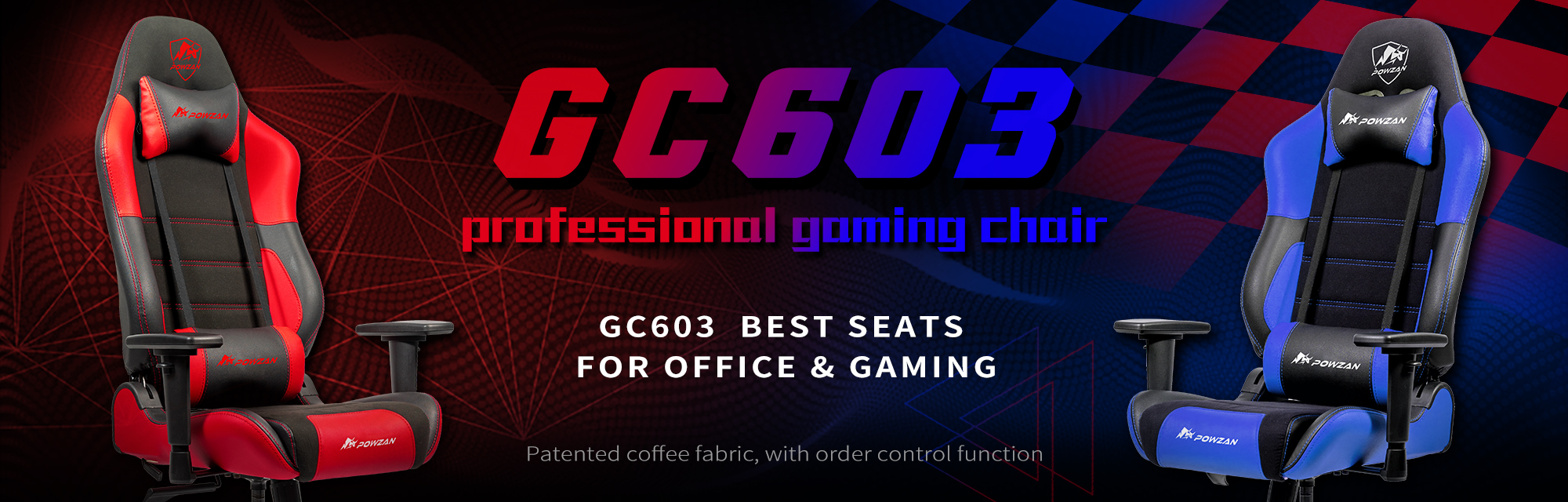 CR-GC603 3D coating racer game chair